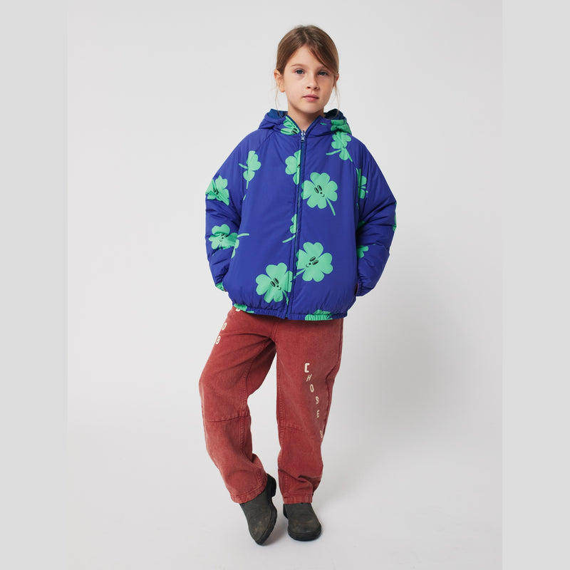 Bobo Choses Lucky Clover All Over Reversible Anorak