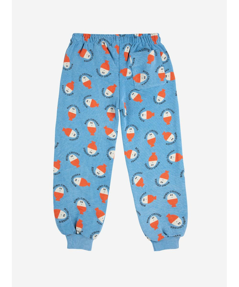 Bobo Choses Morning Egg All Over Jogging Pants Blue