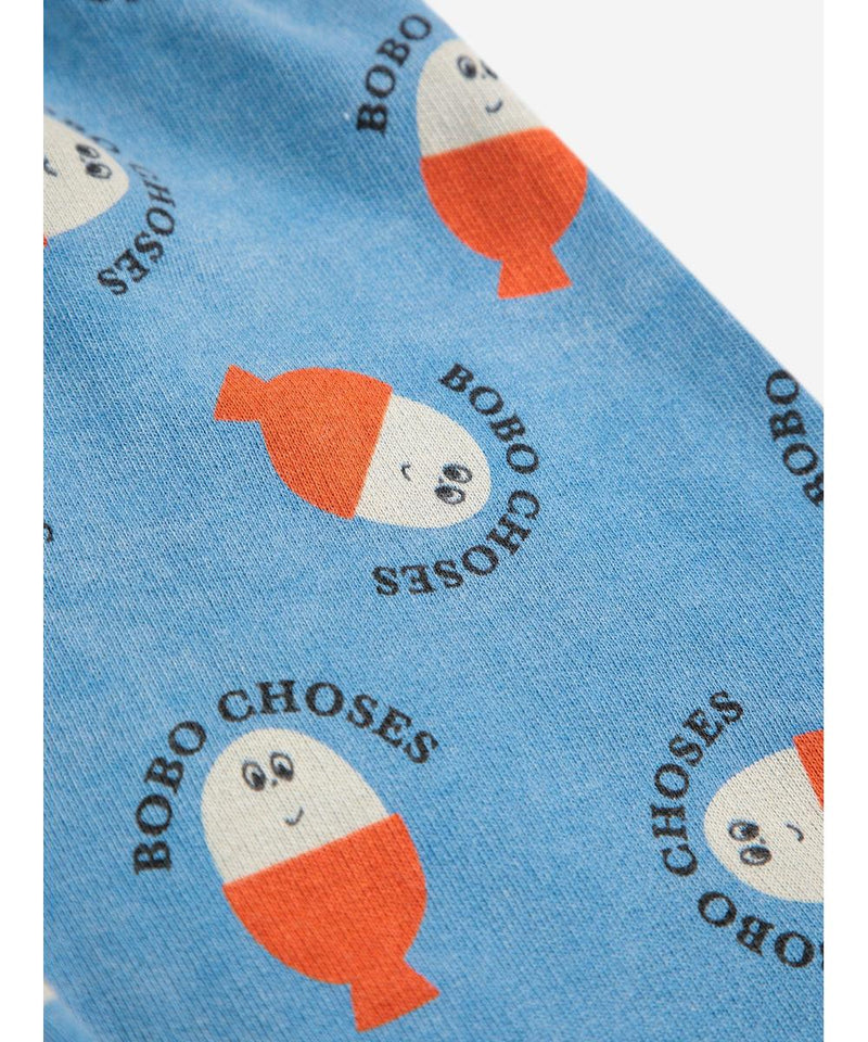 Bobo Choses Morning Egg All Over Jogging Pants Blue