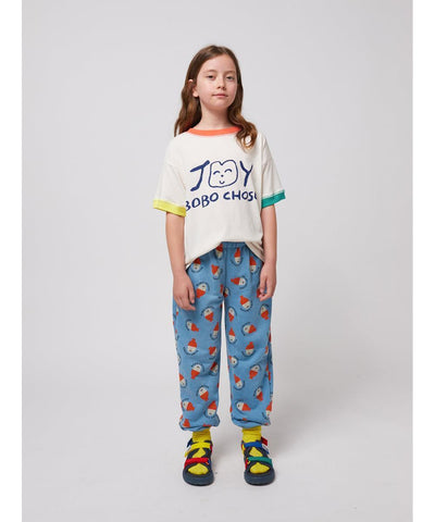 Bobo Choses Morning Egg All Over Jogging Pants Blue