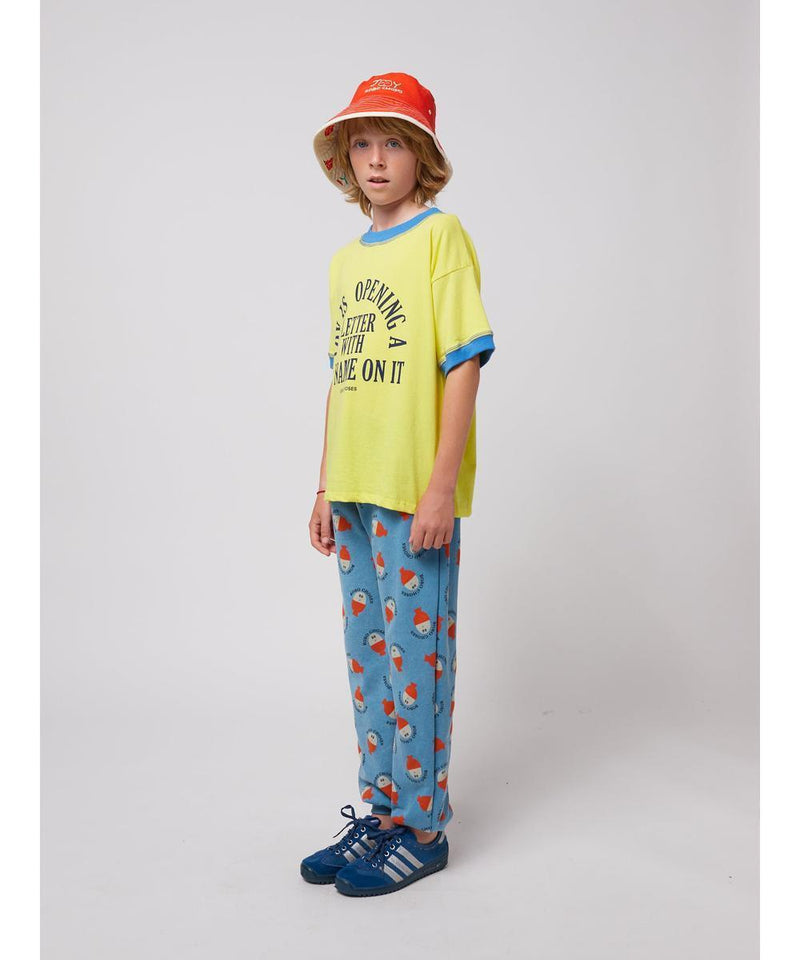Bobo Choses Morning Egg All Over Jogging Pants Blue