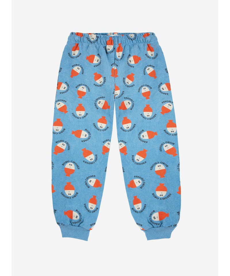 Bobo Choses Morning Egg All Over Jogging Pants Blue