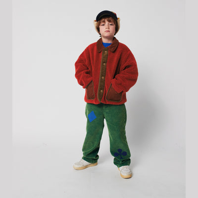 Bobo Choses Multicolor Tiles Sheepskin Jacket