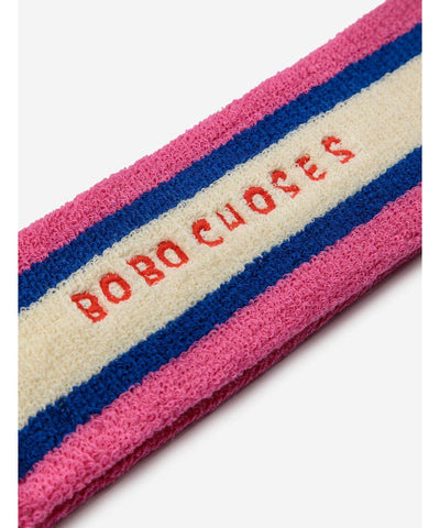 Bobo Choses Pink Towel Headband