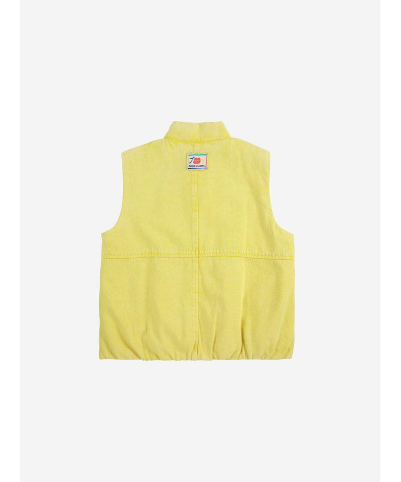 Bobo Choses Smiling Denim Vest