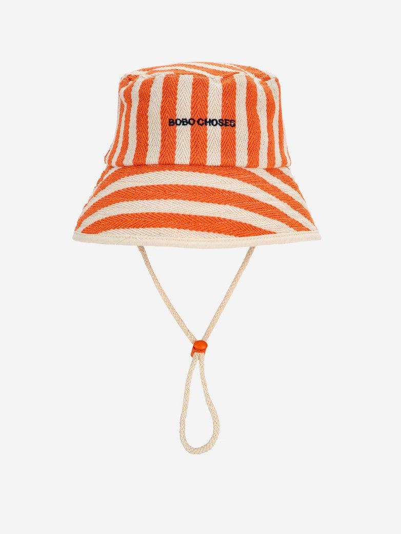 Bobo Choses Striped Bucket Hat