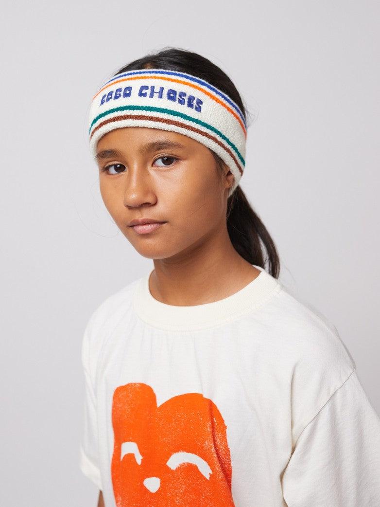 Bobo Choses Stripes terry towel headband