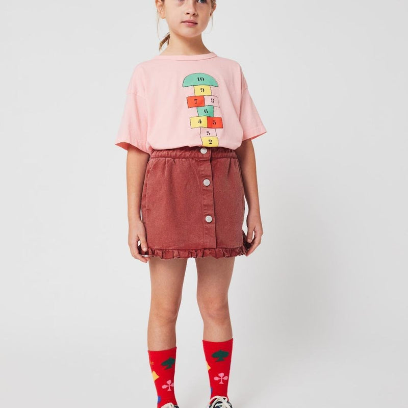 Bobo Choses Tic Tac Toe Ruffled Skirt - Studio Play