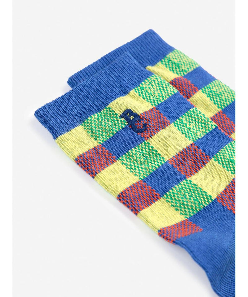 Bobo Choses Vichy Short Socks Multi