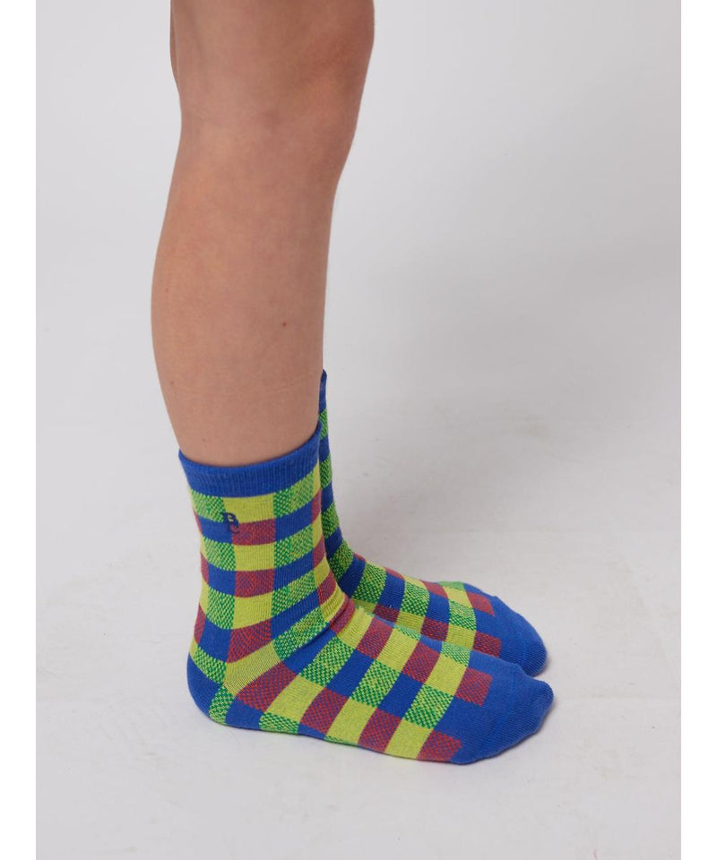 Bobo Choses Vichy Short Socks Multi