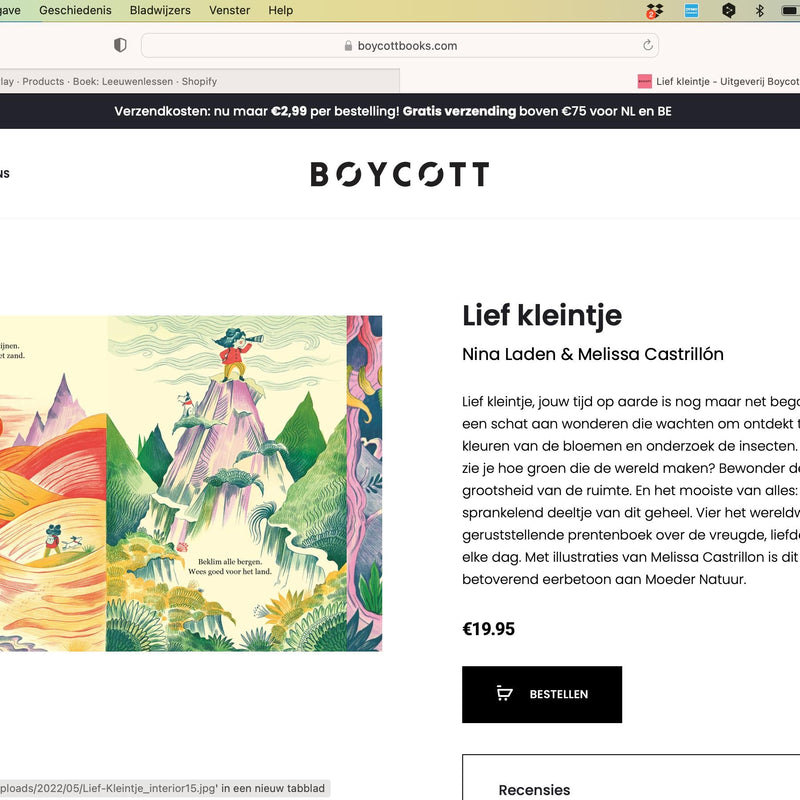 Boek: Lief Kleintje