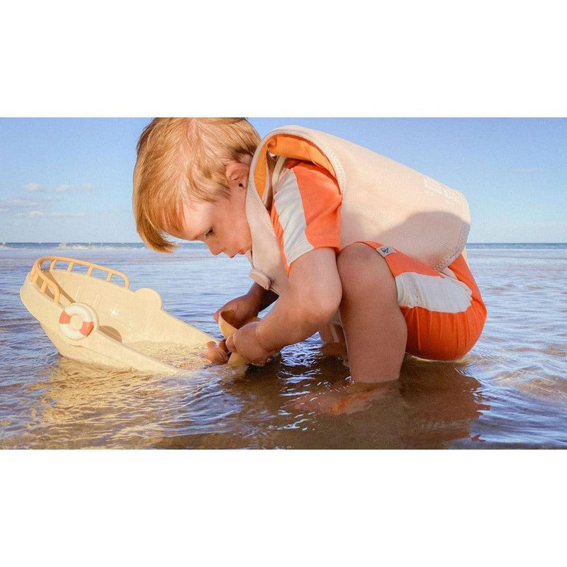 Bonnie & the Gang Baby Swim Jumpsuit Orange - Studio Play