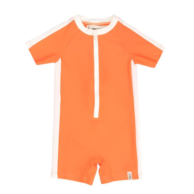 Bonnie & the Gang Baby Swim Jumpsuit Orange