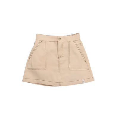 Bonnie & the Gang Cassie Mini Skirt Twill Cafeaulait - Studio Play