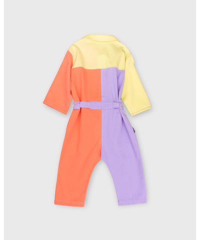 Bonnie&theGang Baby Teo Jumpsuit Twill Lavender multicolor