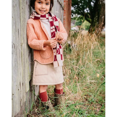 Bonnie&theGang Cassie Mini Skirt Twill Cafeaulait