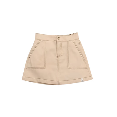 Bonnie&theGang Cassie Mini Skirt Twill Cafeaulait