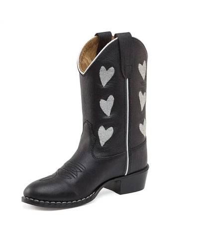 Bootstock Adult Hearts Black