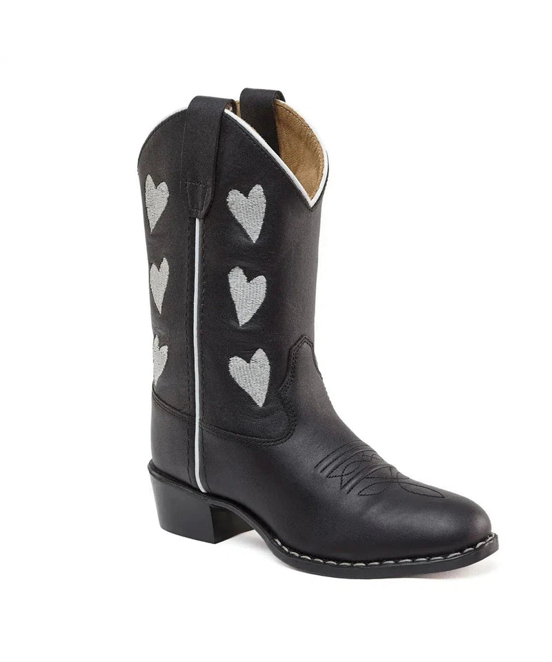 Bootstock Adult Hearts Black