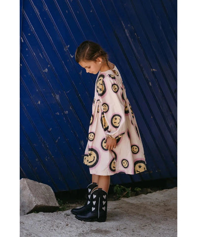Bootstock Kids Hearts Black