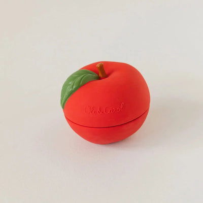 Oli & Carol Bad & Bijtspeeltje Apple Stacking Toy & Rattle Ball