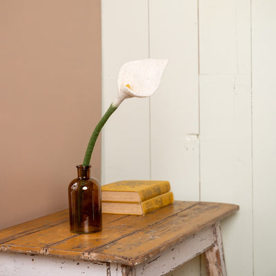 Sjaal Met Verhaal Bloem Calla Wit