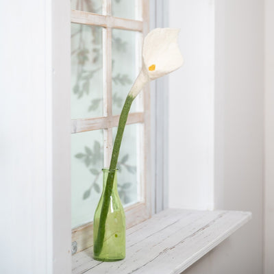 Sjaal Met Verhaal Bloem Calla Wit