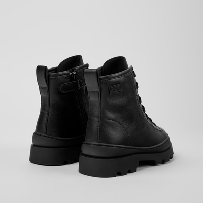 Camper Brutus Black Ankle Boots
