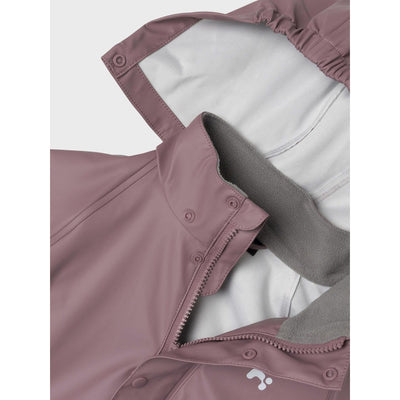 Celavi Basic Rainwear Mauve Shadow