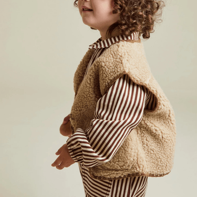 Claude & Co Amos Sand Folk Gilet - Studio Play