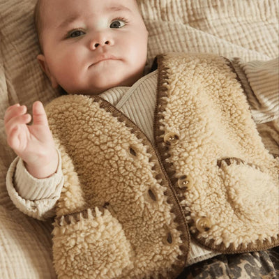 Claude & Co BABY Amos Sand Folk Gilet