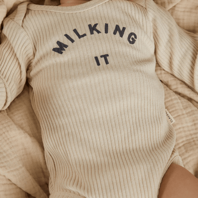 Claude & Co BABY Milking It ® Bodysuit - Studio Play