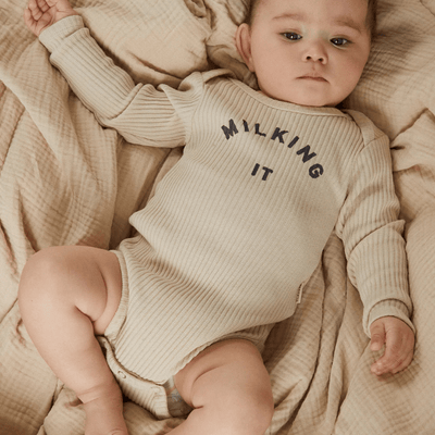 Claude & Co BABY Milking It ® Bodysuit - Studio Play