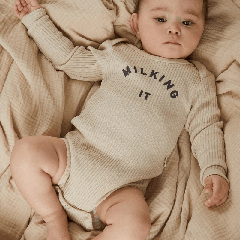 Claude & Co BABY Milking It ® Bodysuit - Studio Play