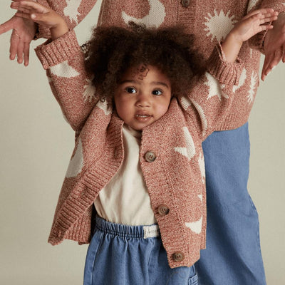Claude & Co Cozmo Russet Moon Star Cardigan