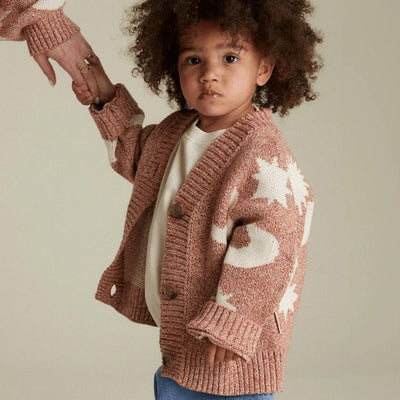 Claude & Co Cozmo Russet Moon Star Cardigan