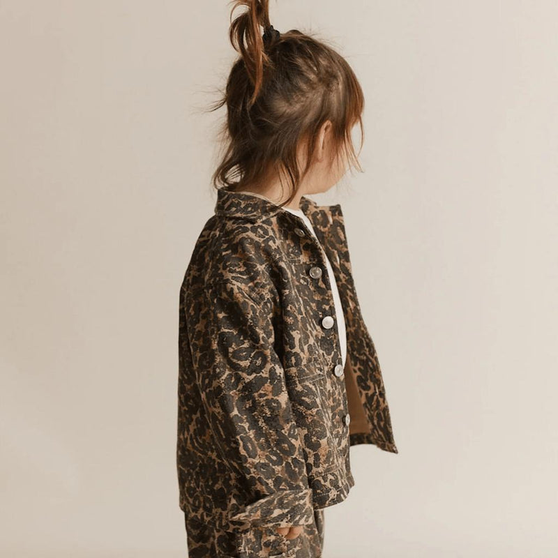 Claude & Co Fen Leopard Print Jacket