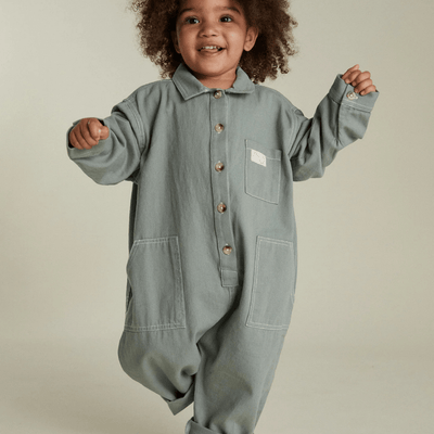 Claude & Co Sea Green Western Overalls - Studio Play