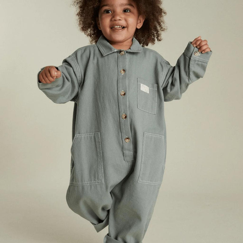 Claude & Co Sea Green Western Overalls