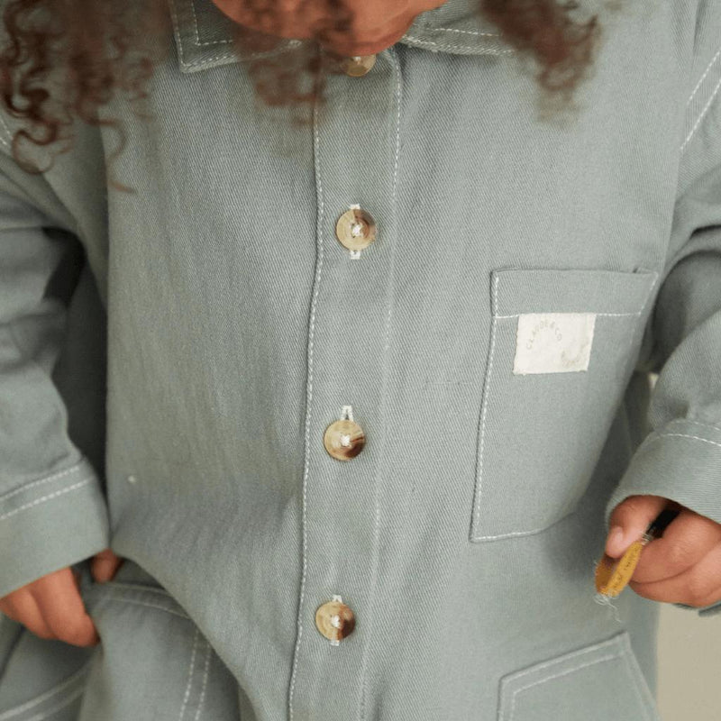 Claude & Co Sea Green Western Overalls