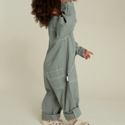Claude & Co Sea Green Western Overalls - Studio Play