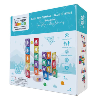 Cleverclixx Ball Run Compact Pack Intense 60 Pieces - Studio Play