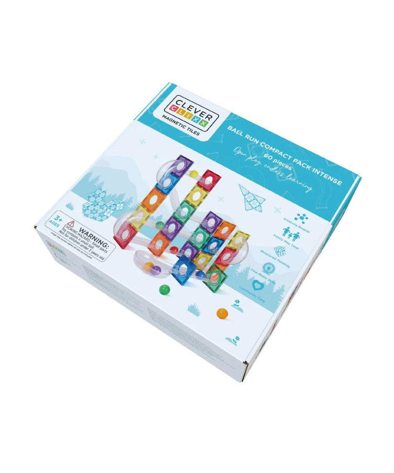 Cleverclixx Ball Run Compact Pack Intense 60 Pieces