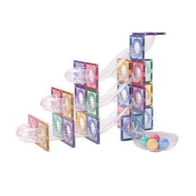 Cleverclixx Ball Run creative pack Pastel 70 pieces