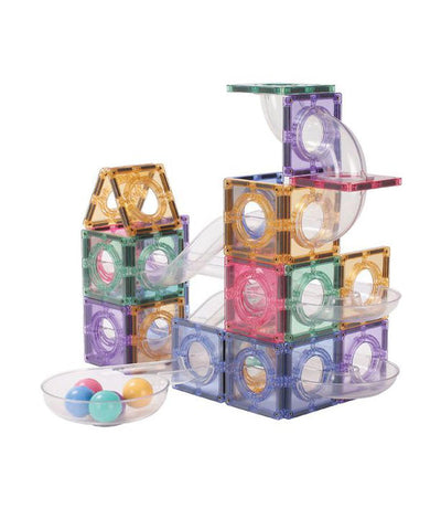 Cleverclixx Ball Run creative pack Pastel 70 pieces