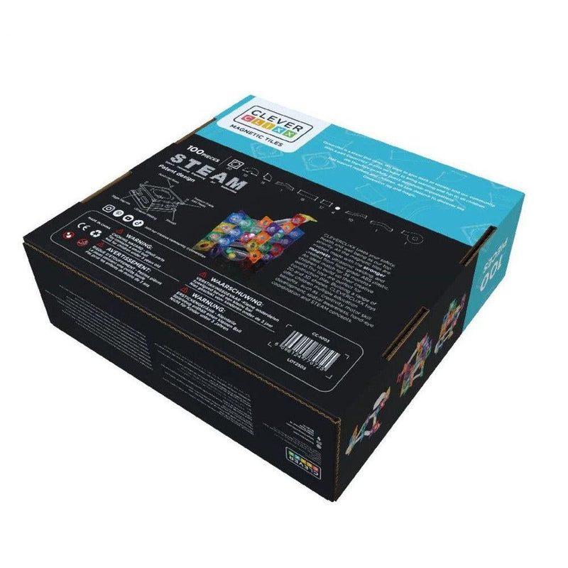 Cleverclixx Ball Run Dazzling Lights Pack Intense 100 Pieces