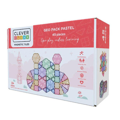 Cleverclixx Geo Pack Pastel 45 Pieces - Studio Play