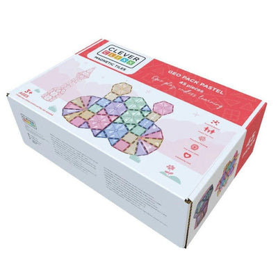 Cleverclixx Geo Pack Pastel 45 Pieces - Studio Play