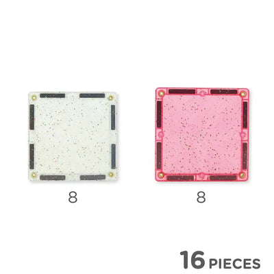 Cleverclixx Glitter Tiles Pack 16 Pieces - Studio Play