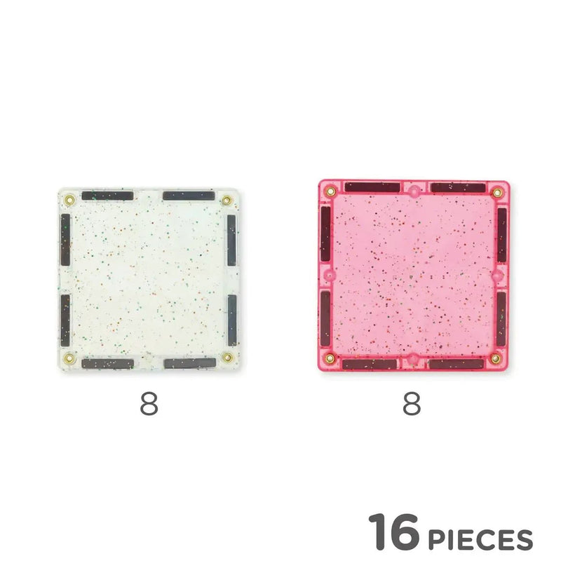 Cleverclixx Glitter Tiles Pack 16 Pieces